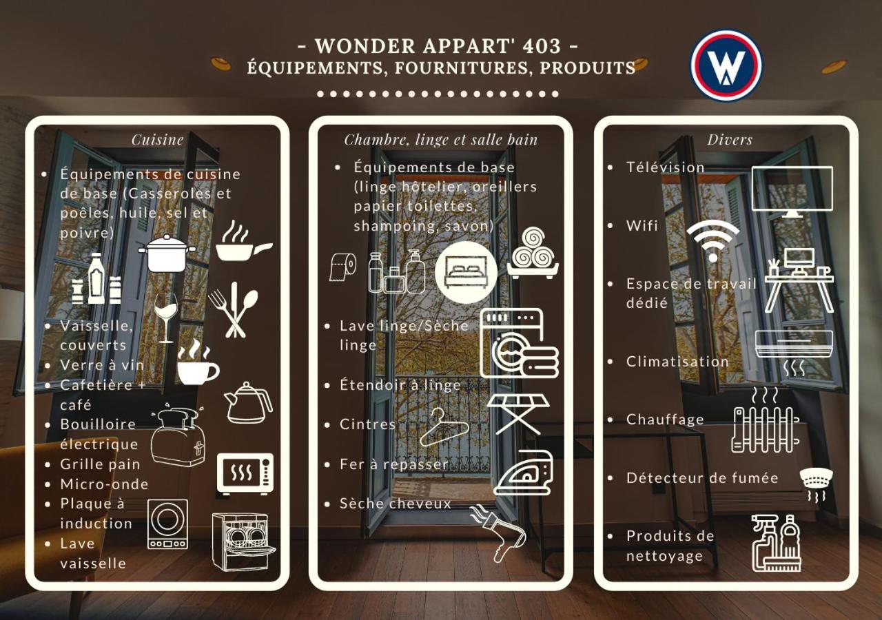 403 - Wonder Appart' - Vue Sur Garonne - 툴루즈 외부 사진